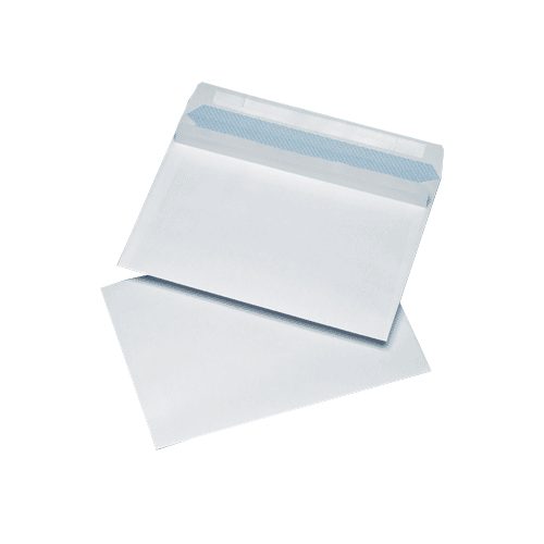 White C5 Non Windowed Self Seal Envelopes (162mm x 229mm)
