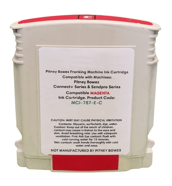 Pitney Bowes Connect+ 1000, Connect+ 2000 & Connect+ 3000 Compatible Magenta Ink Cartridge - Royal Mail Approved