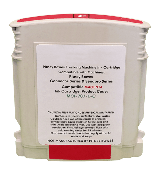 Pitney Bowes Connect+ 1000, Connect+ 2000 & Connect+ 3000 Compatible Magenta Ink Cartridge - Royal Mail Approved Pitney Bowes Connect+ 1000, Connect+ 2000 & Connect+ 3000 Compatible Magenta Ink Cartridge - Royal Mail Approved