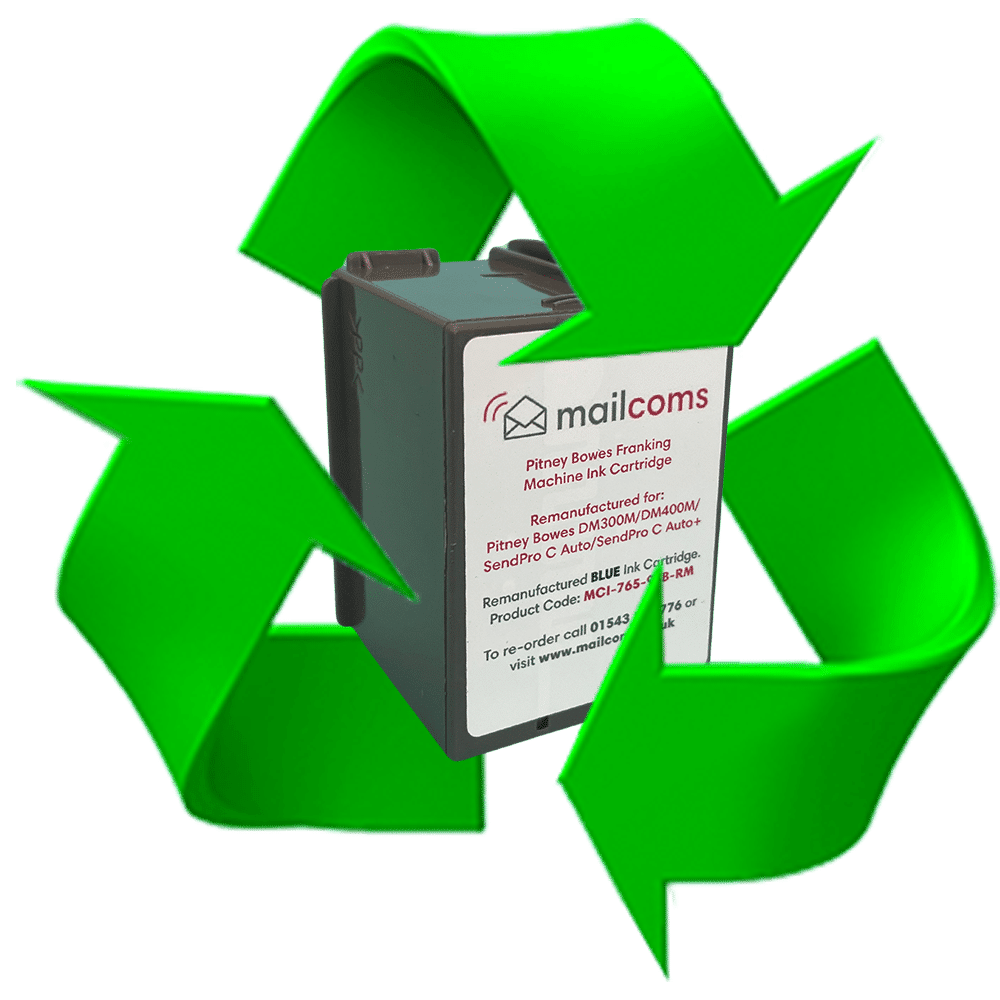 Pitney Bowes DM300M & DM400M Royal Mail Approved Blue Refilling & Re-setting Service