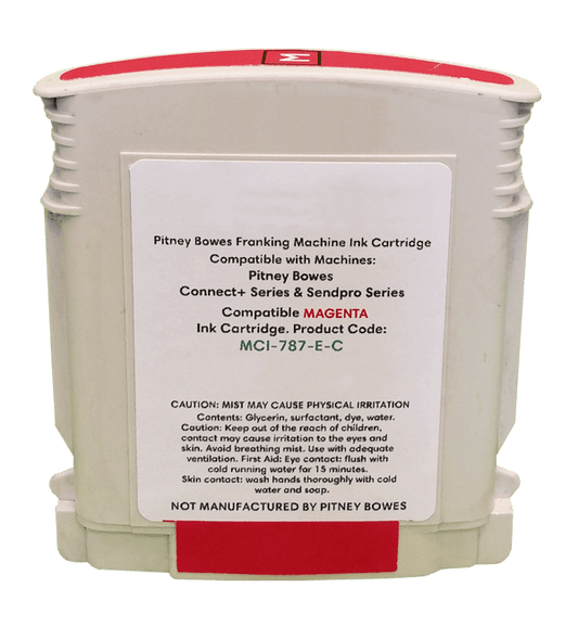 Pitney Bowes Connect+ 1000, Connect+ 2000 & Connect+ 3000 Compatible Magenta Ink Cartridge - Royal Mail Approved